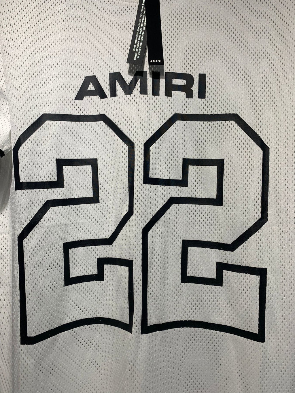 AMIRI 22 Number Jersey Short-Sleeve Set