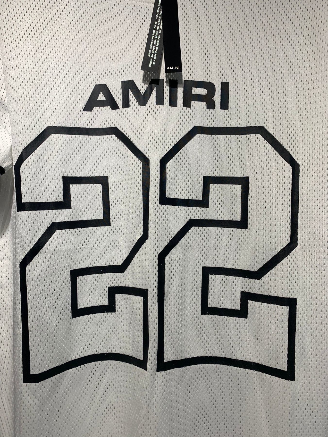 AMIRI 22 Number Jersey Short-Sleeve Set