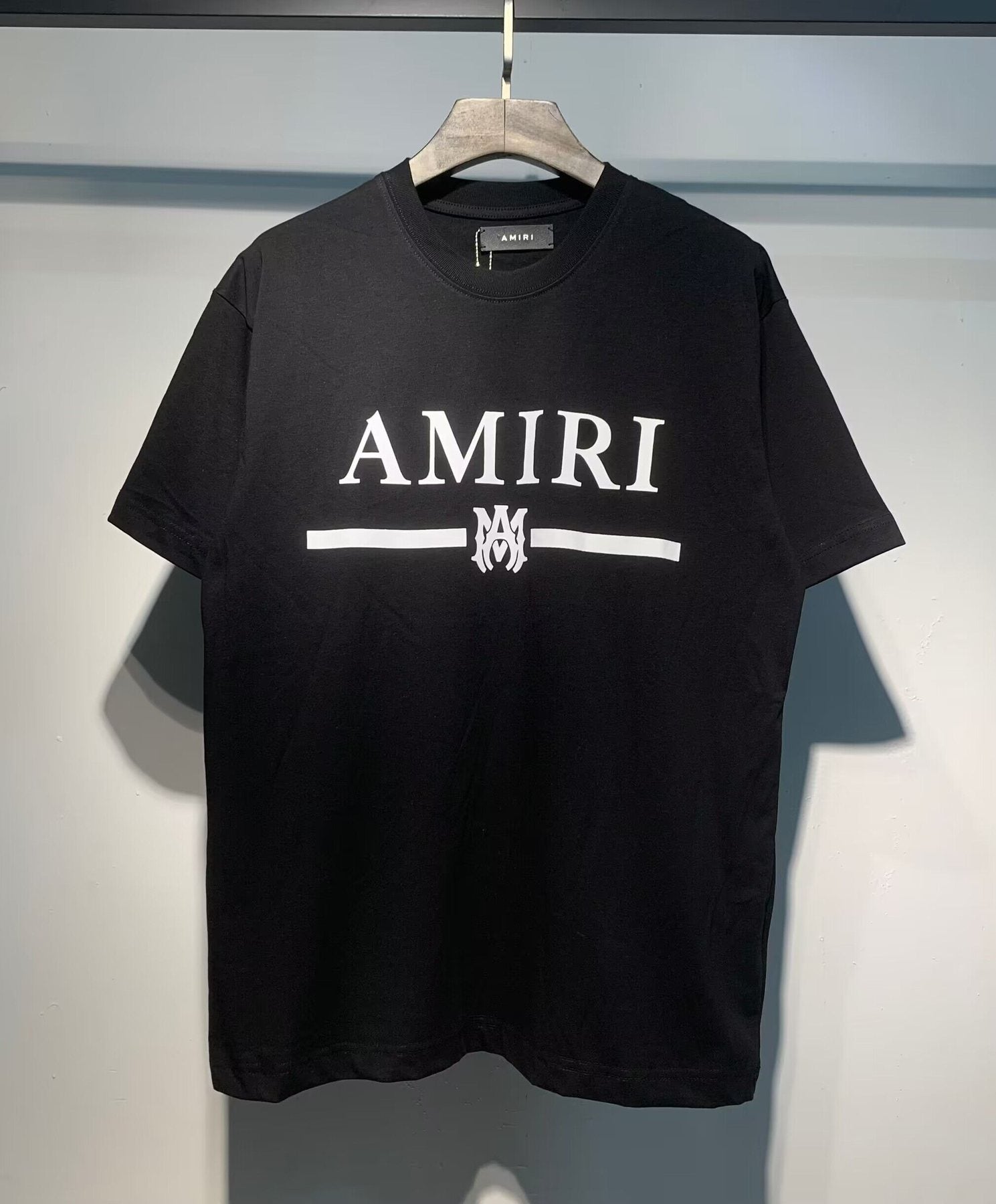 AMIRI Bar Motif Graphic Short-Sleeve T-Shirt