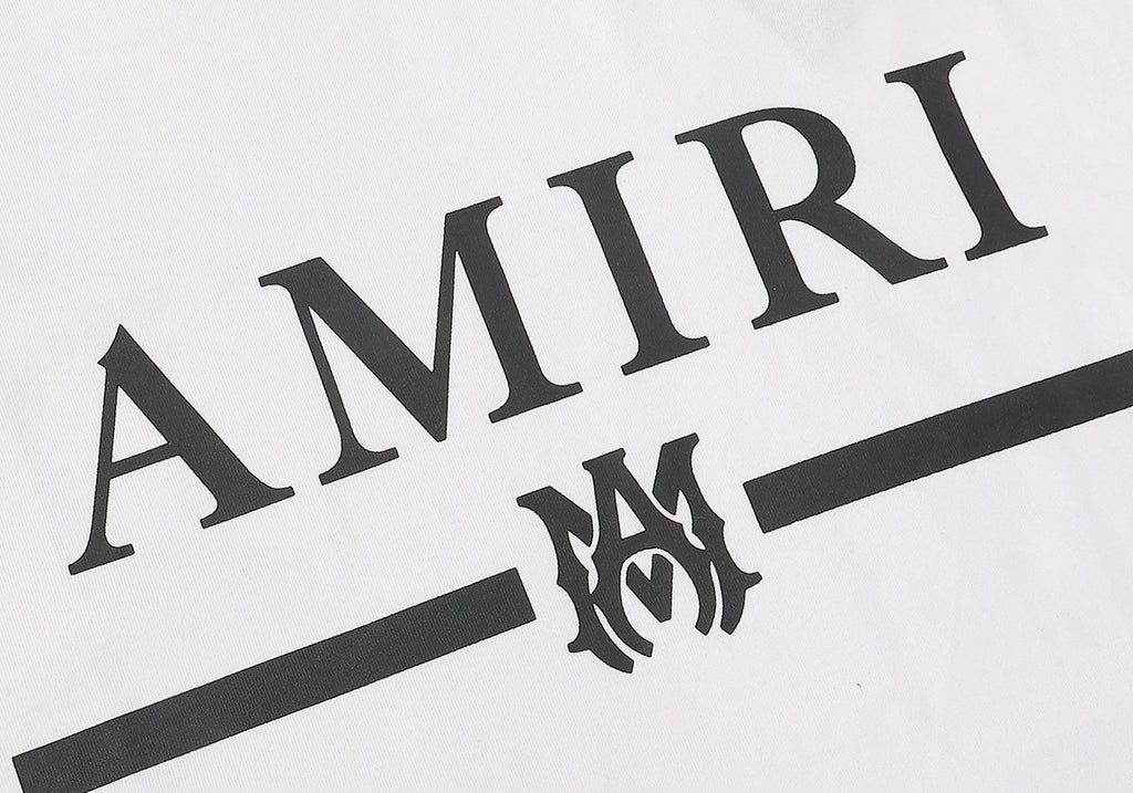 AMIRI Bar Motif Graphic Short-Sleeve T-Shirt