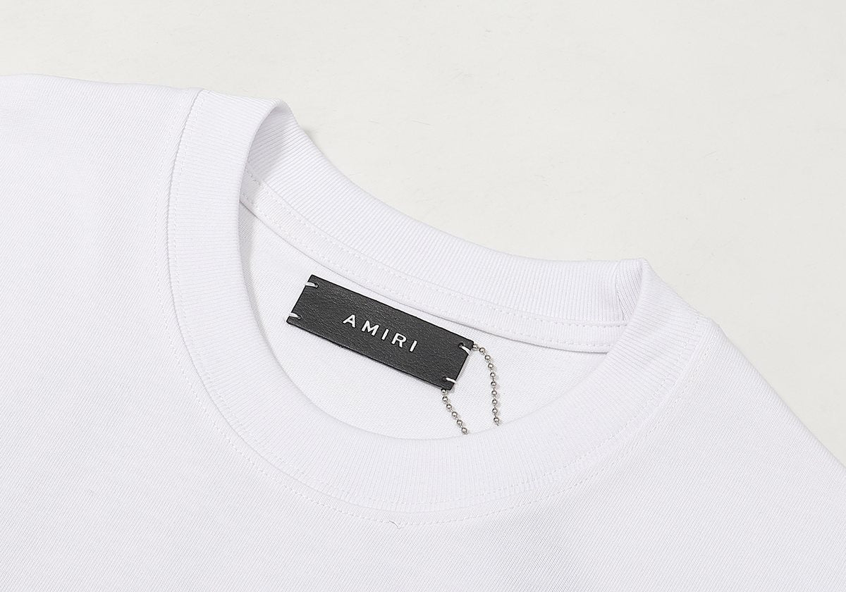 AMIRI Bar Motif Graphic Short-Sleeve T-Shirt