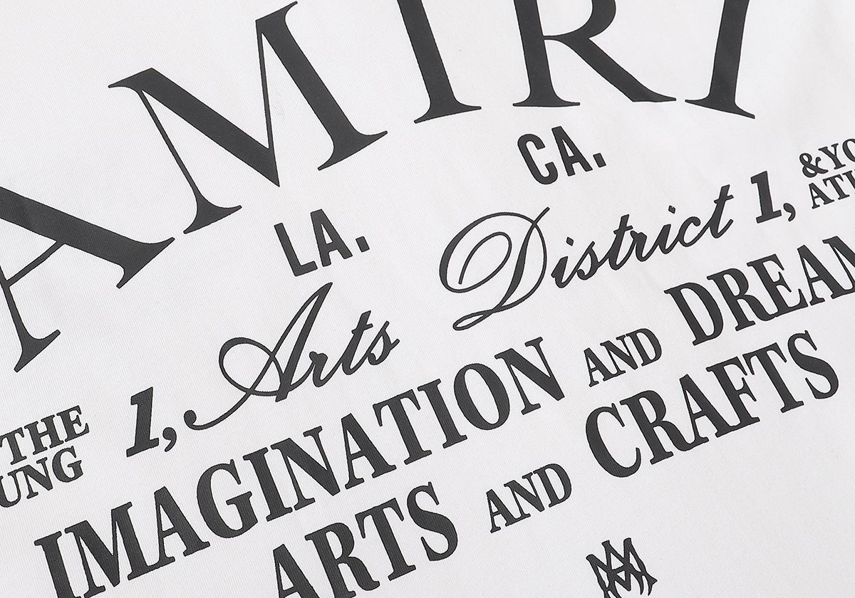 AMIRI Typography Graphic T-Shirt