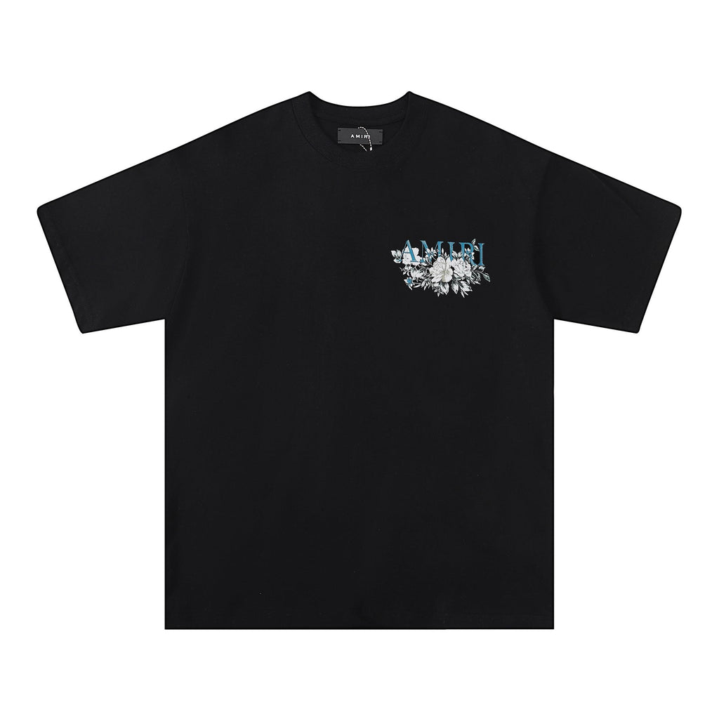 AMIRI Floral Graphic Short-Sleeve T-Shirt