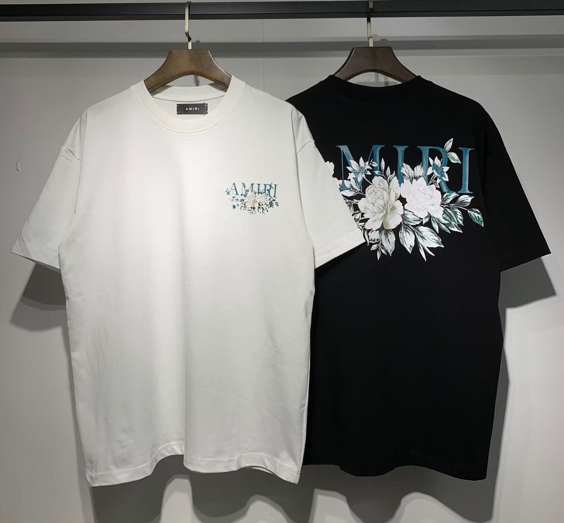 AMIRI Floral Graphic Short-Sleeve T-Shirt