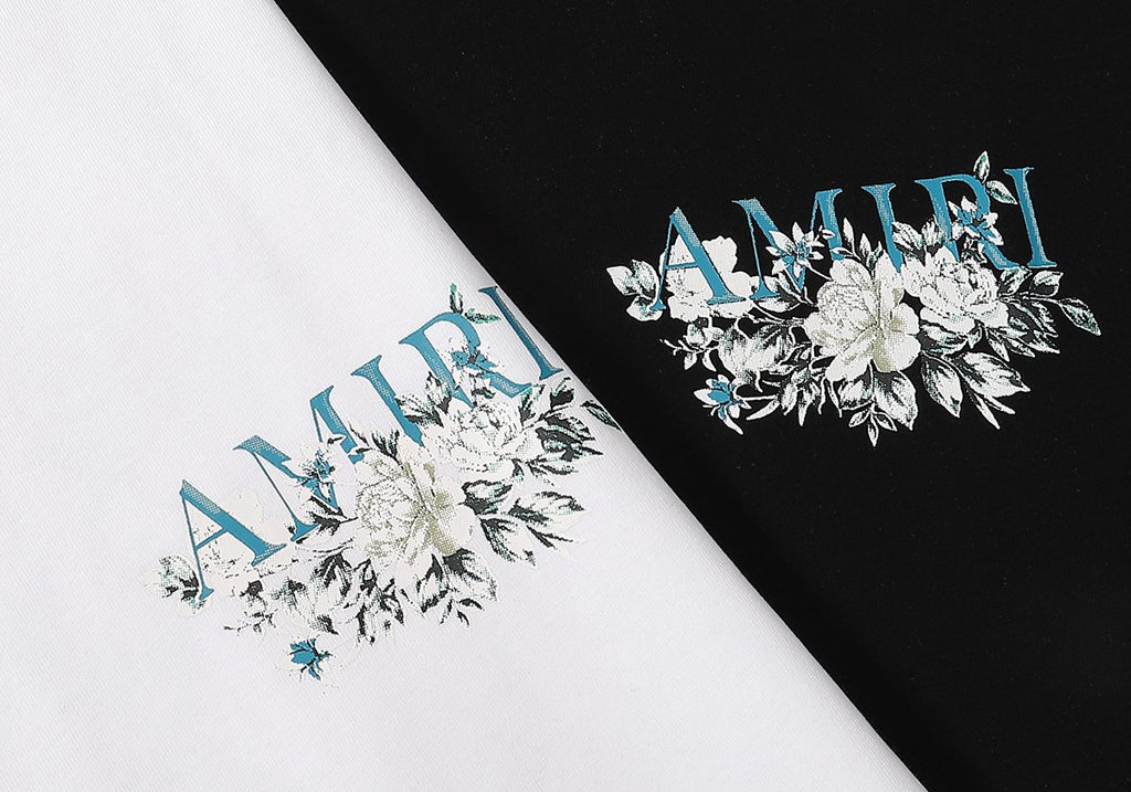AMIRI Floral Graphic Short-Sleeve T-Shirt