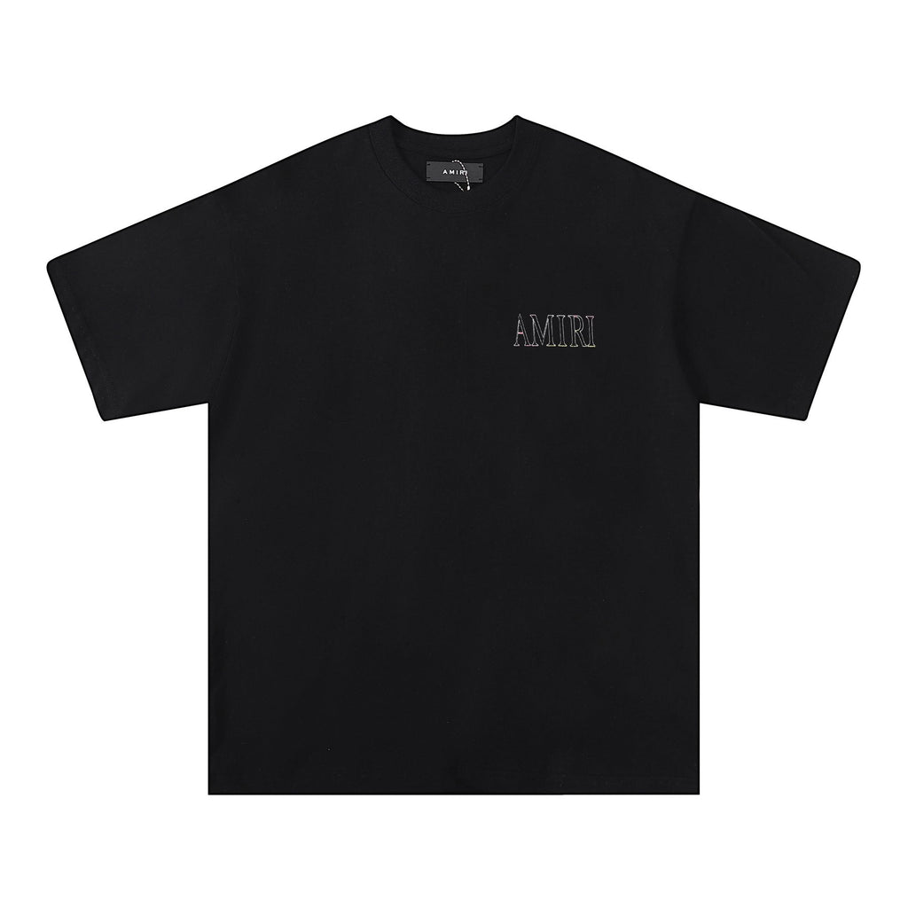 AMIRI Rainbow Bandana Back Graphic T-Shirt