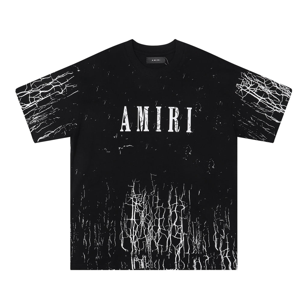 AMIRI Distressed Crackle Graphic T-Shirt