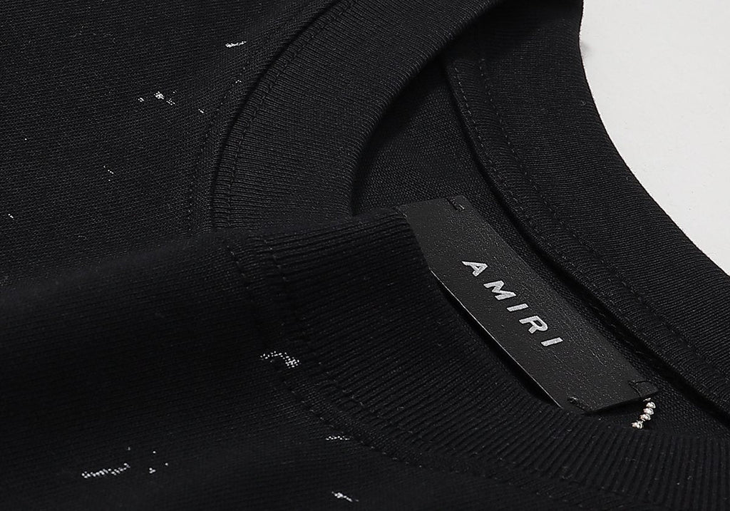 AMIRI Distressed Crackle Graphic T-Shirt