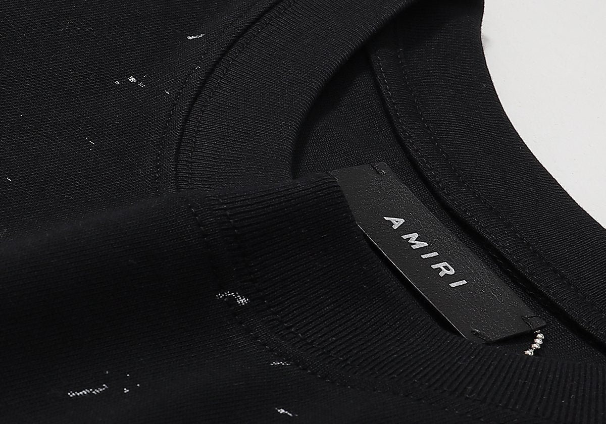 AMIRI Distressed Crackle Graphic T-Shirt