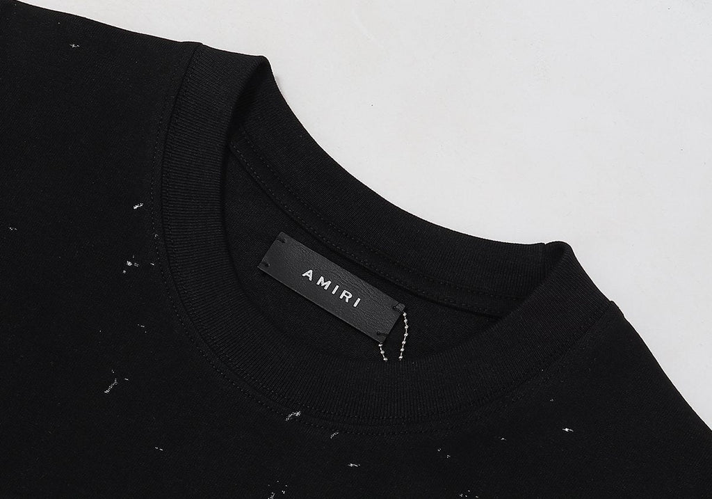 AMIRI Distressed Crackle Graphic T-Shirt