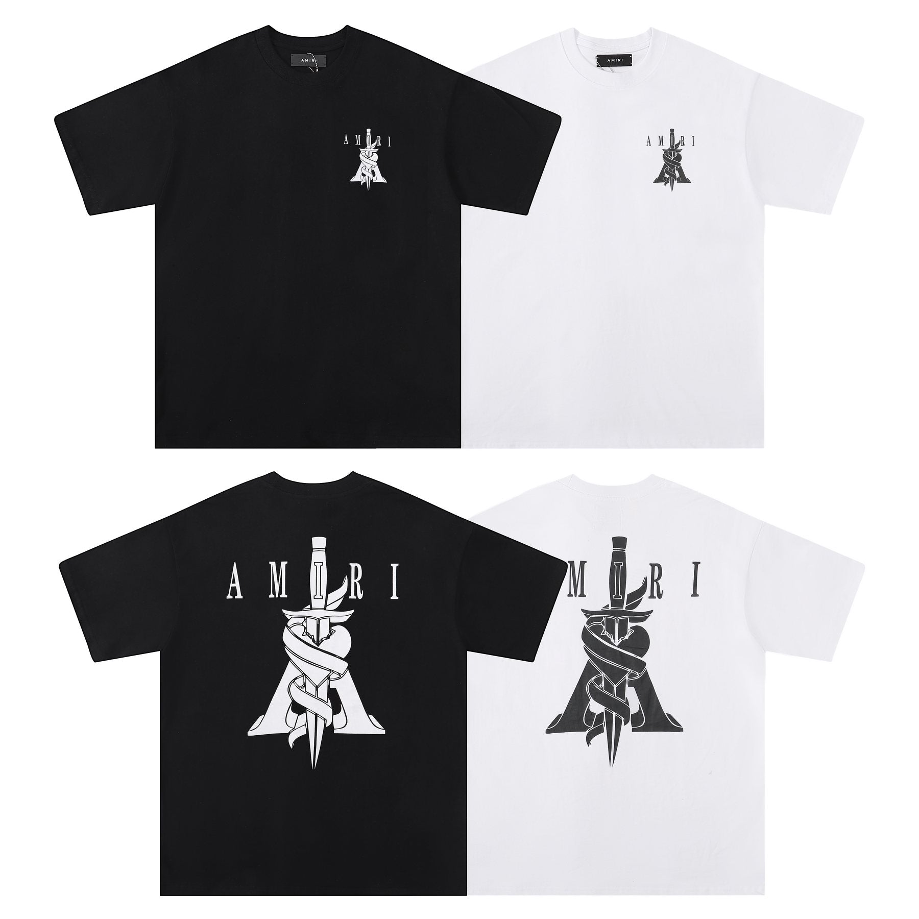 AMIRI Dagger Snake Graphic T-Shirt