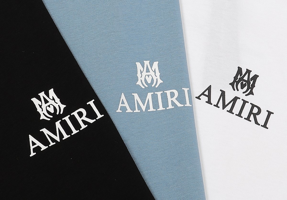 AMIRI Logo-Line Short-Sleeve T-Shirt