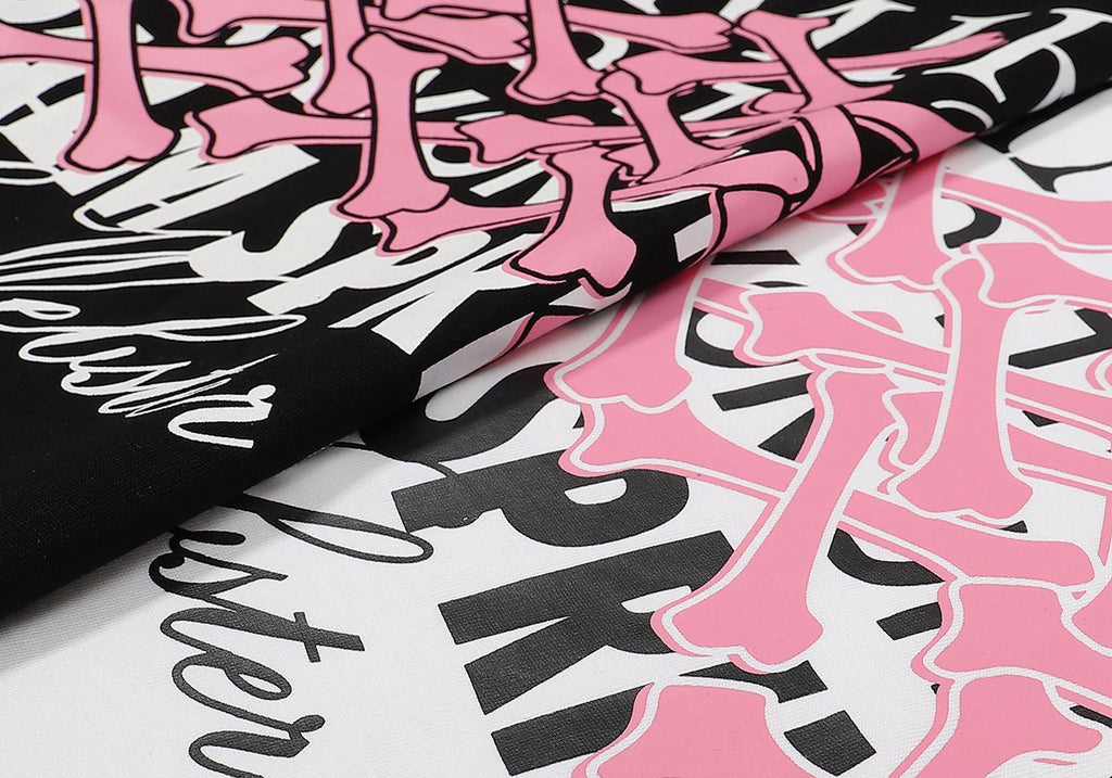 AMIRI Pink Bone Graphic T-Shirt