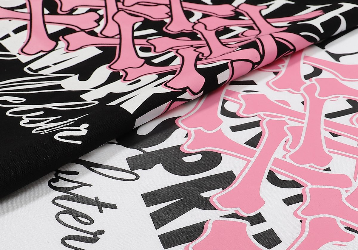 AMIRI Pink Bone Graphic T-Shirt