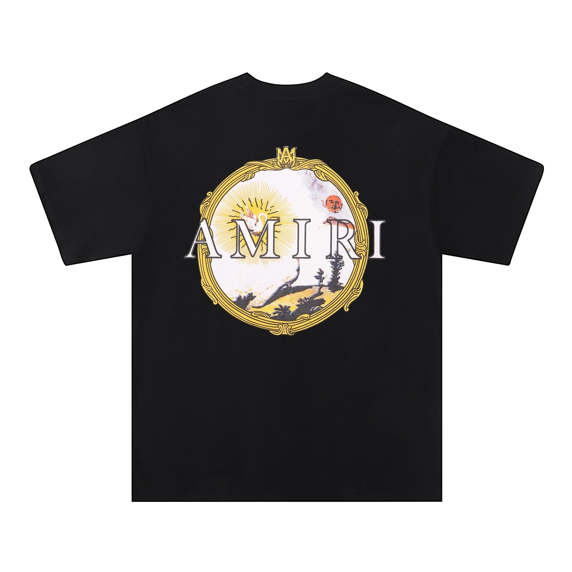 AMIRI Circular Back Graphic Short-Sleeve T-Shirt