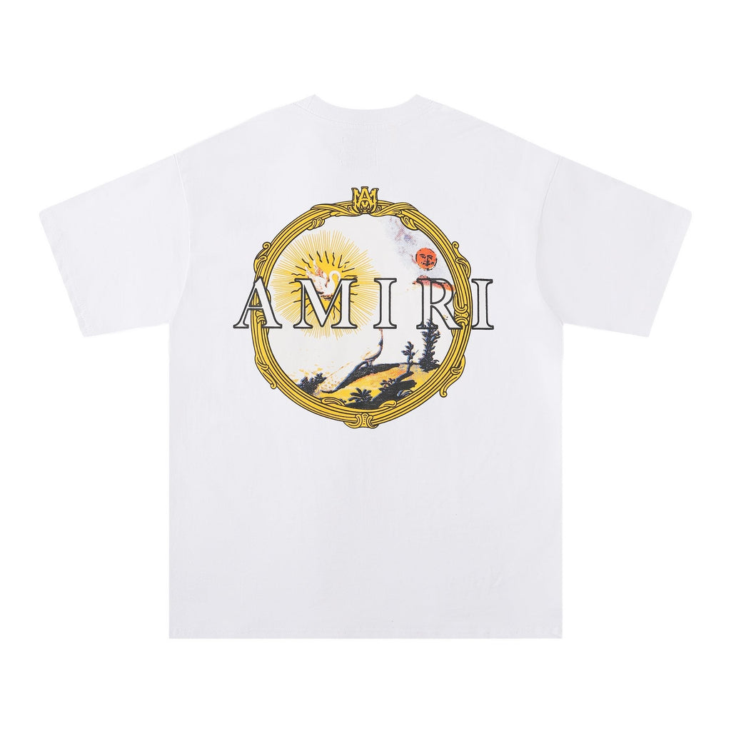 AMIRI Circular Back Graphic Short-Sleeve T-Shirt