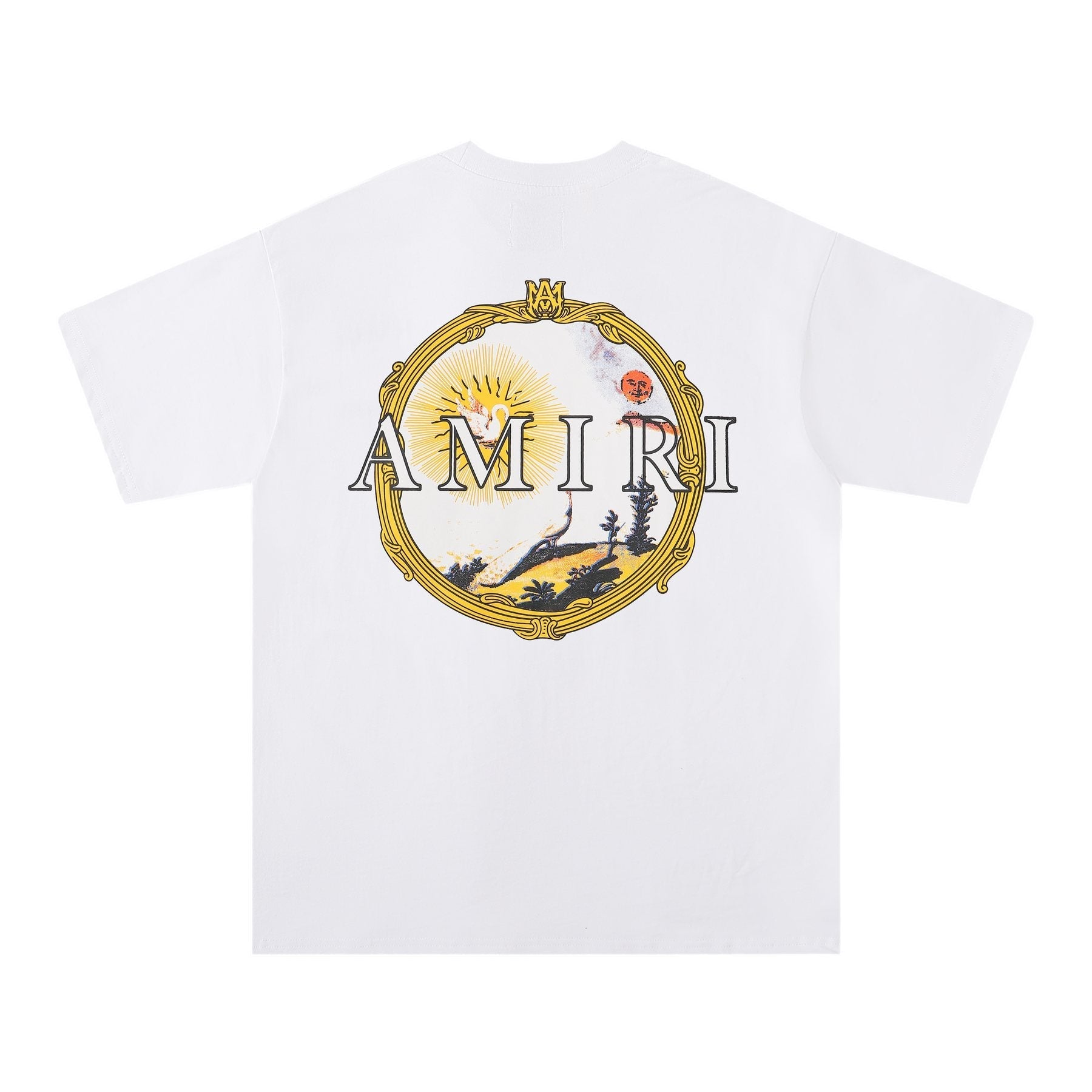 AMIRI Circular Back Graphic Short-Sleeve T-Shirt