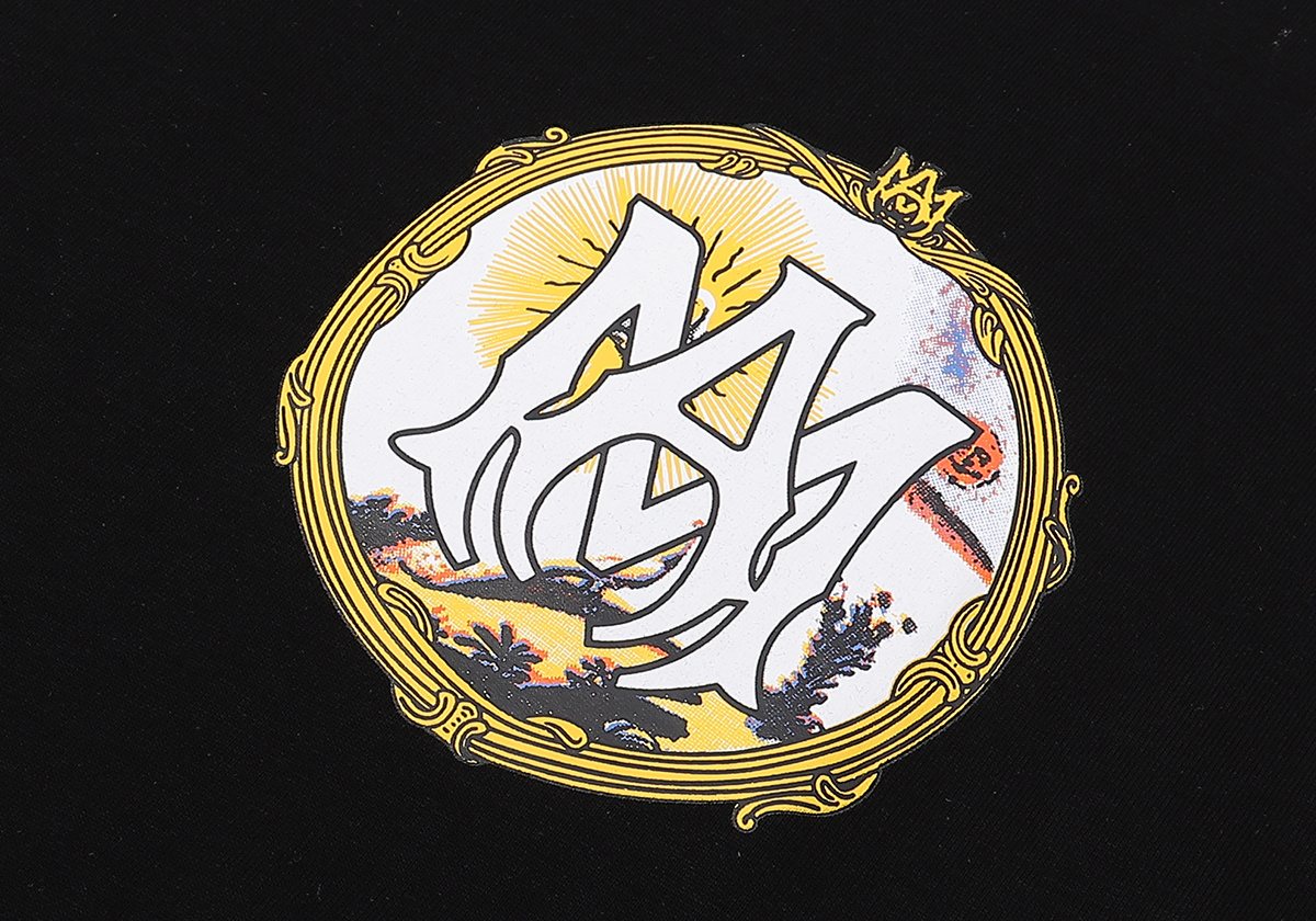 AMIRI Circular Back Graphic Short-Sleeve T-Shirt