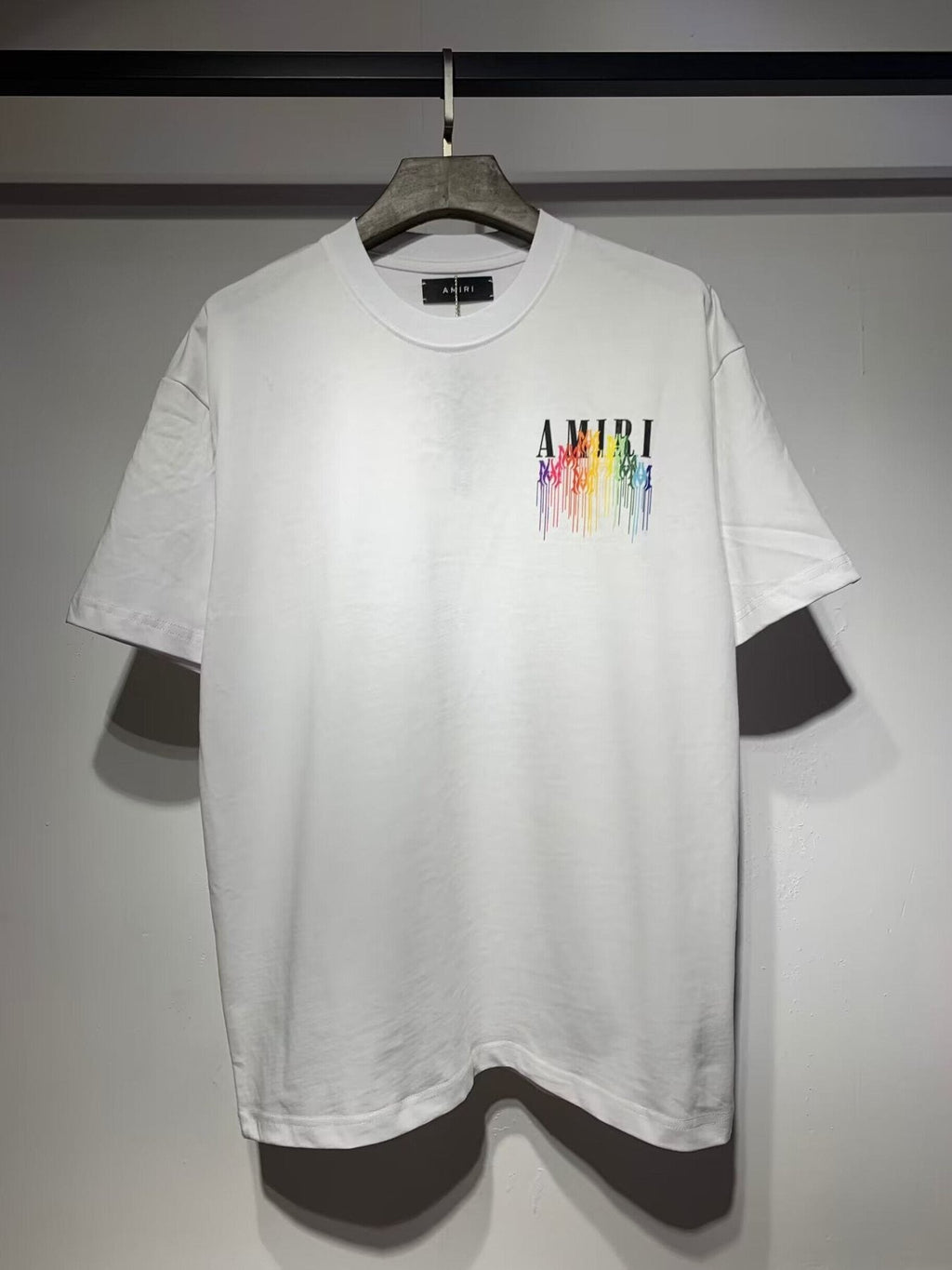 AMIRI Rainbow Drip Graphic T-Shirt