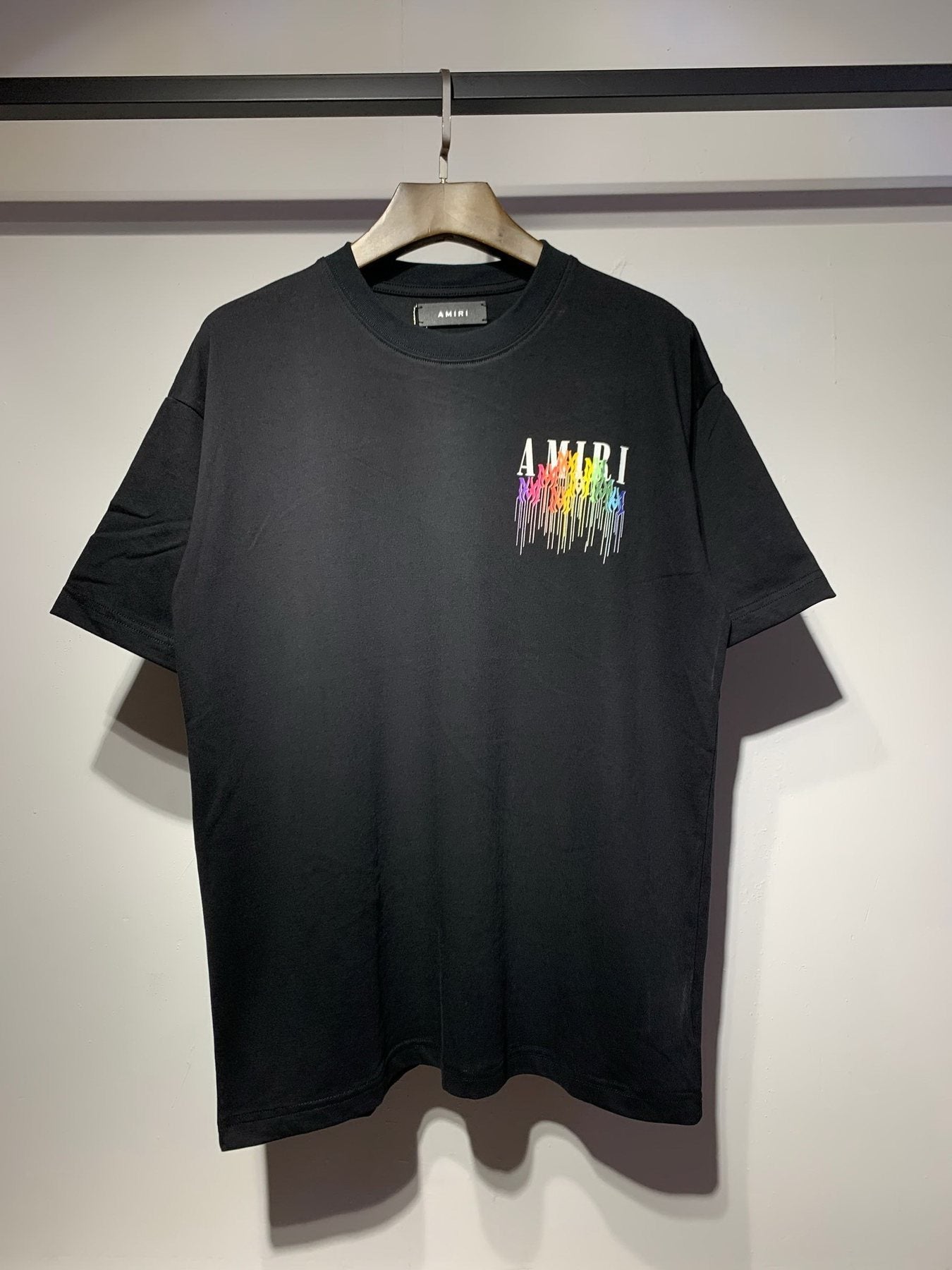 AMIRI Rainbow Drip Graphic T-Shirt
