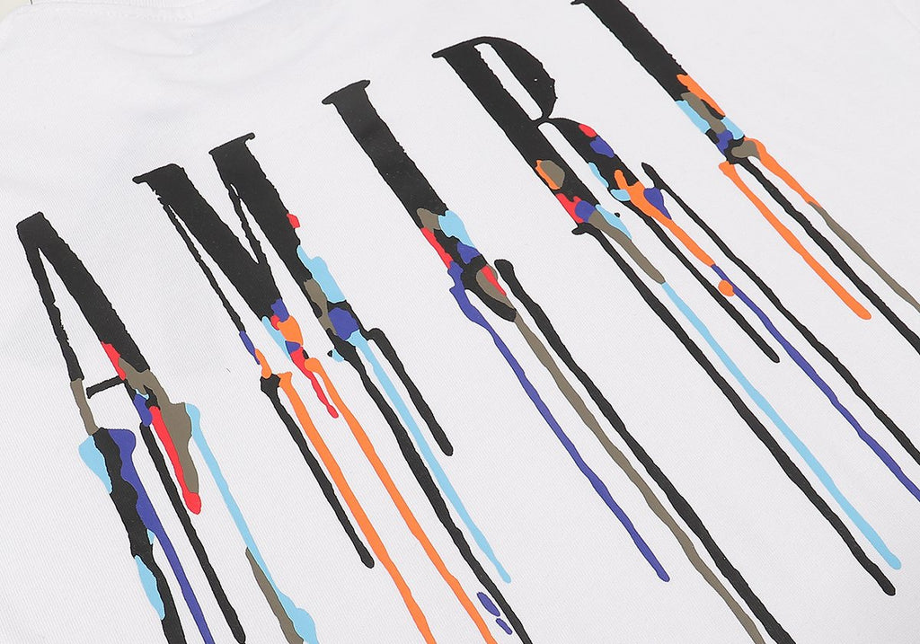 AMIRI Paint-Drip Graphic T-Shirt