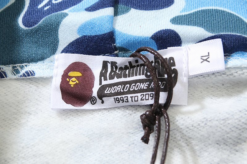 BAPE Camouflage Full-Zip Hoodie