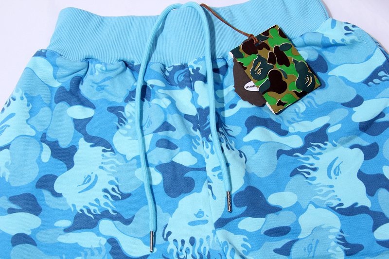 BAPE Camouflage Drawstring Shorts