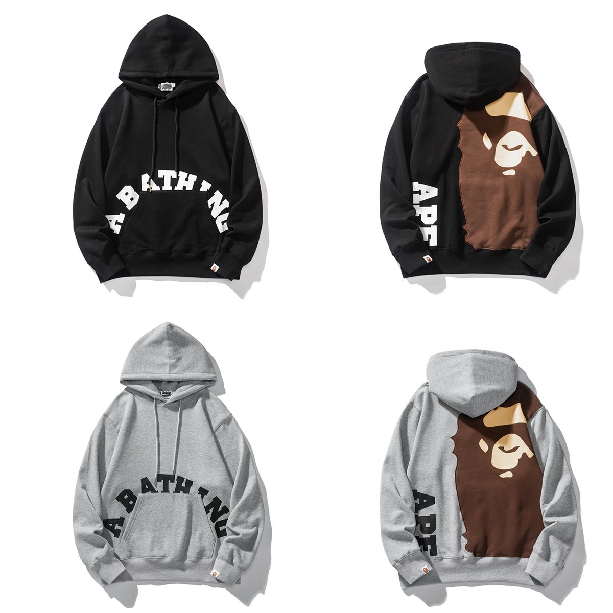 BAPE Ape Graphic Pullover Hoodie