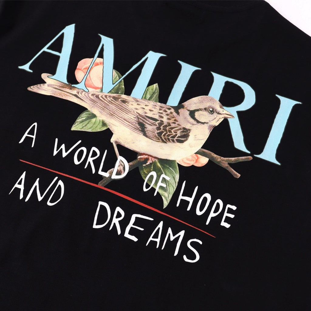 AMIRI Bird Graphic Short-Sleeve T-Shirt