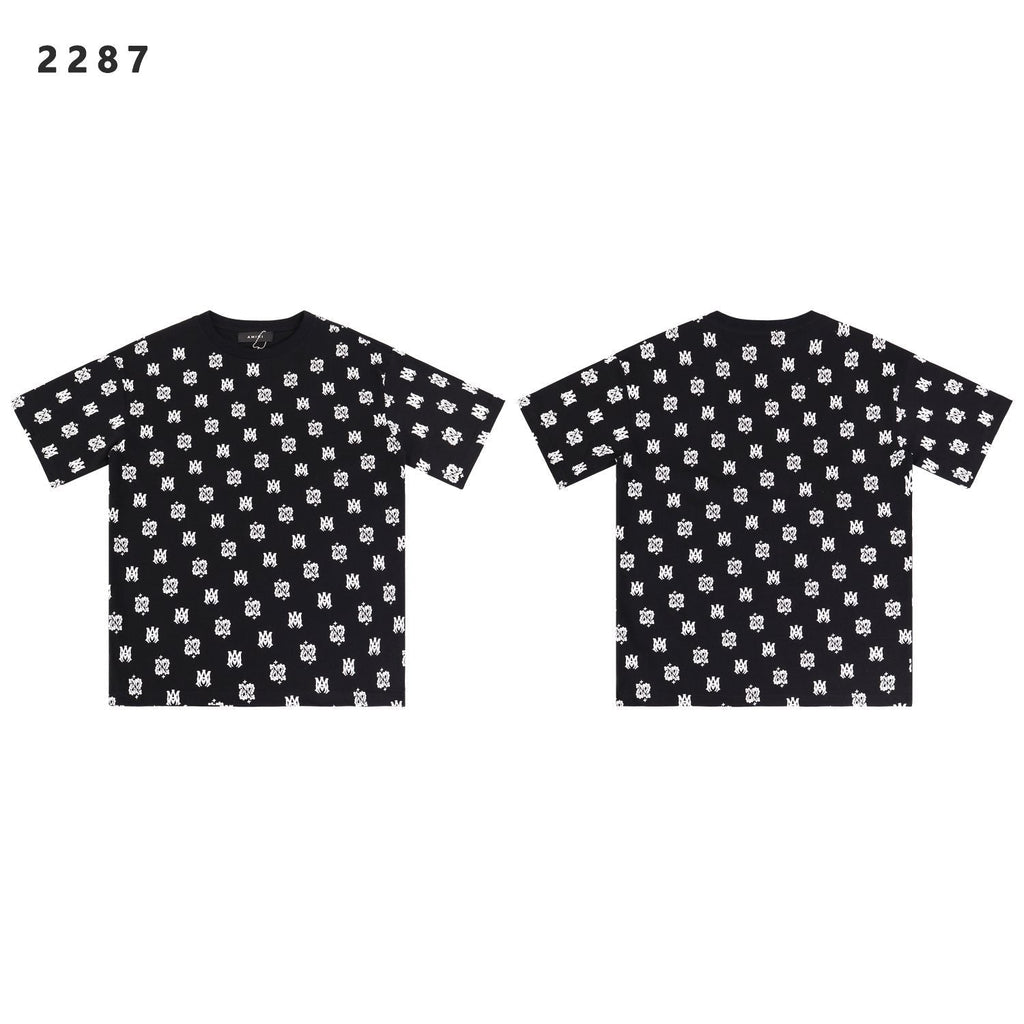 AMIRI Ornamental All-Over Graphic Short-Sleeve T-Shirt