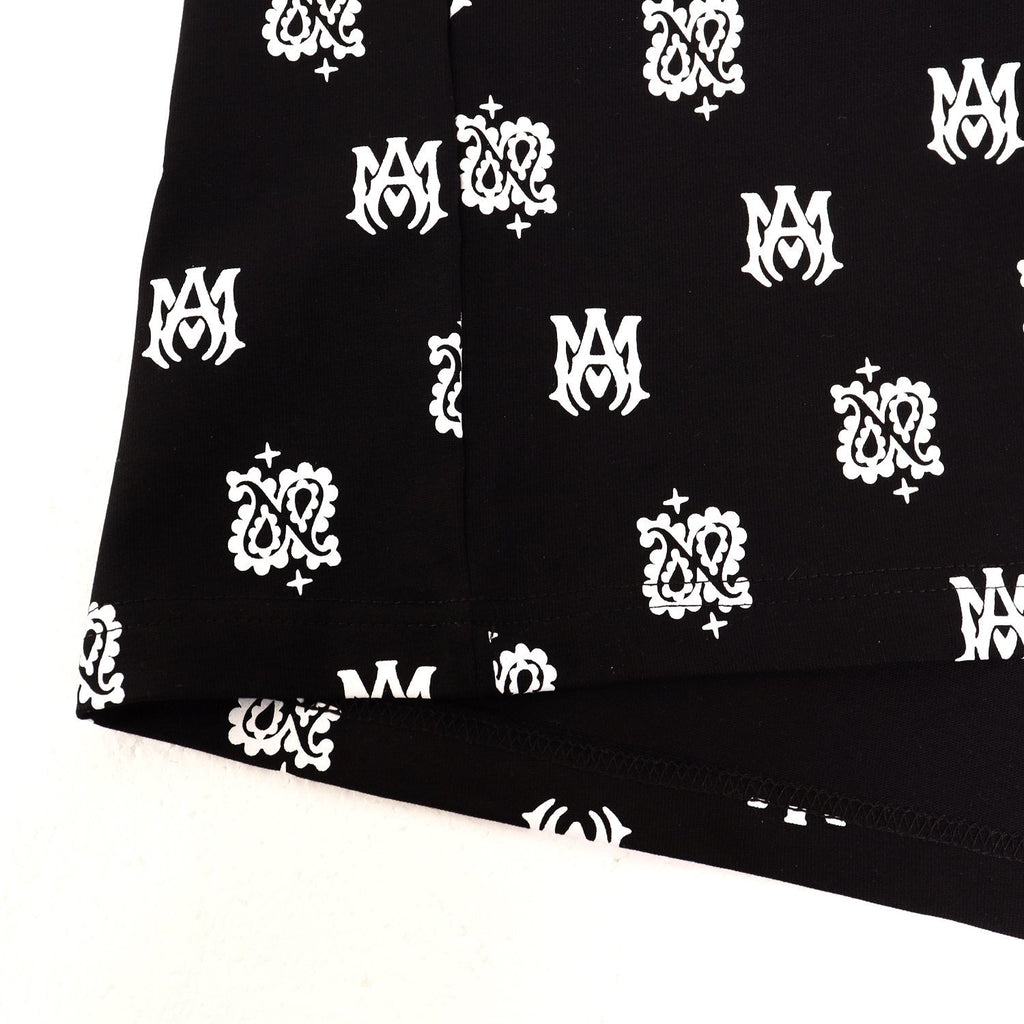 AMIRI Ornamental All-Over Graphic Short-Sleeve T-Shirt