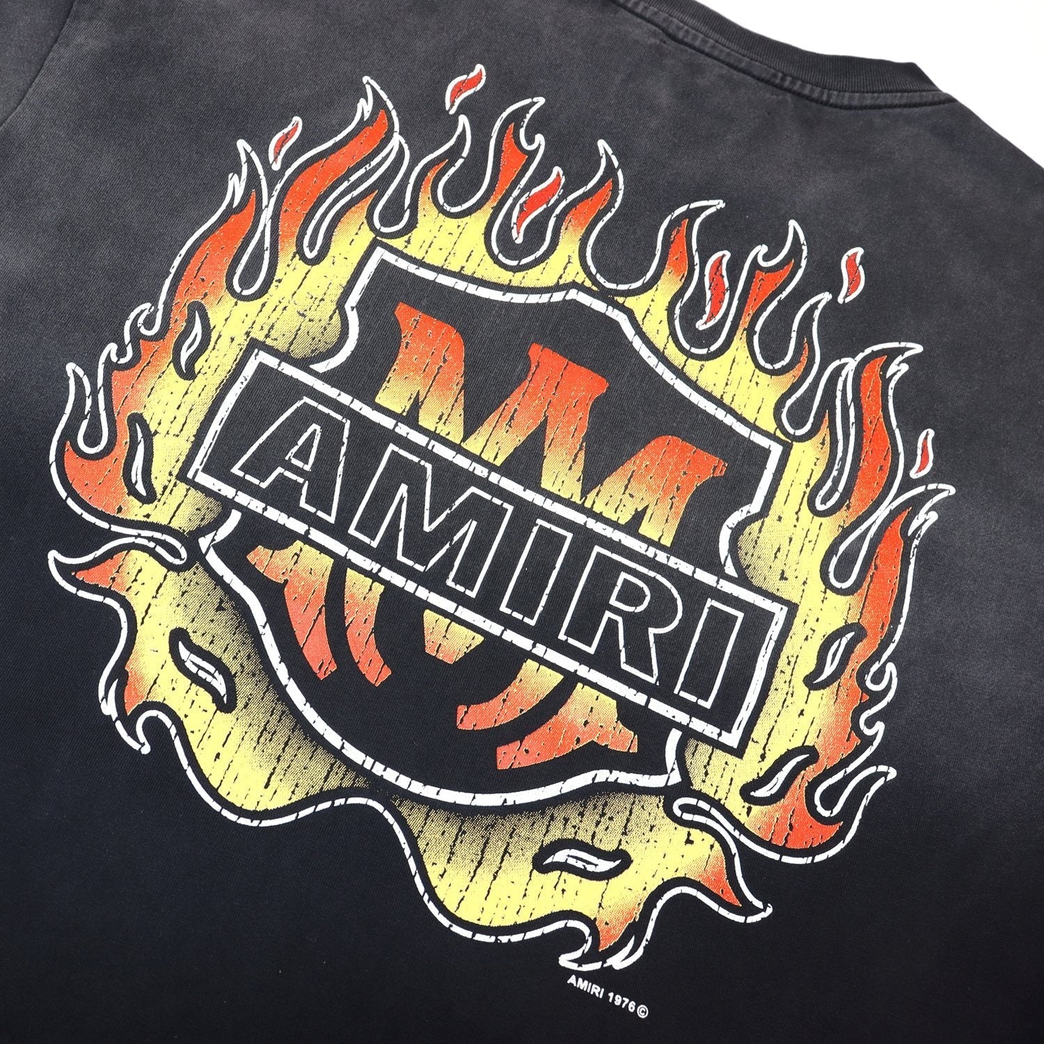 AMIRI Flame Graphic Short-Sleeve T-Shirt