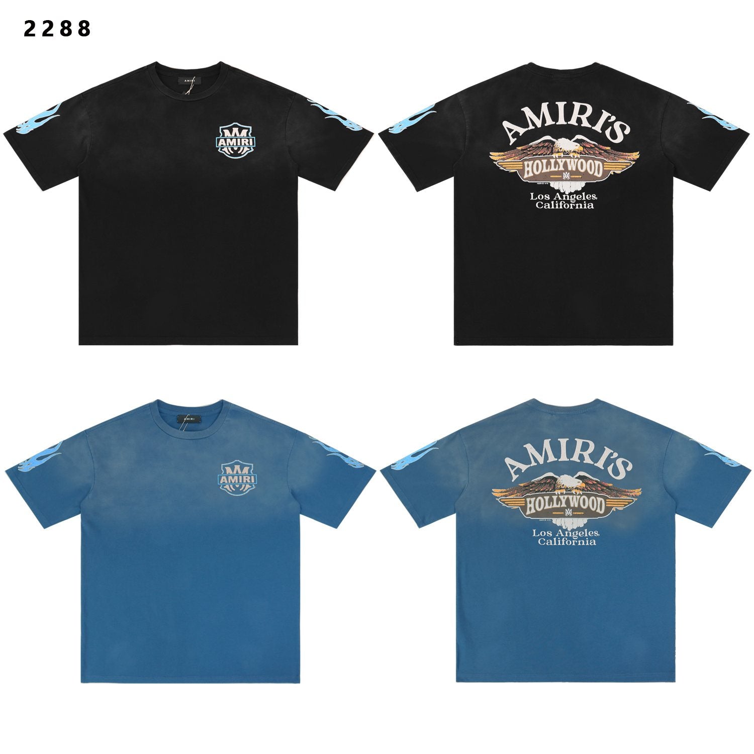 AMIRI Eagle Flame Graphic T-Shirt