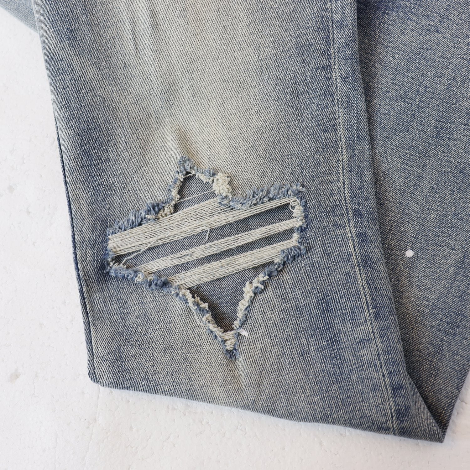 AMIRI Sinners Distressed Skinny Jeans