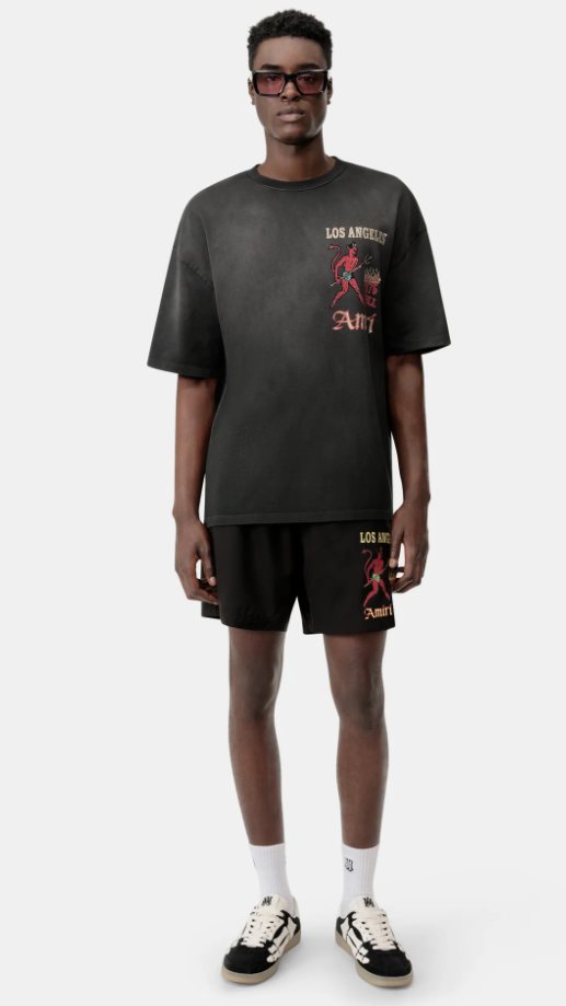 AMIRI Los Angeles Devil Graphic T-Shirt