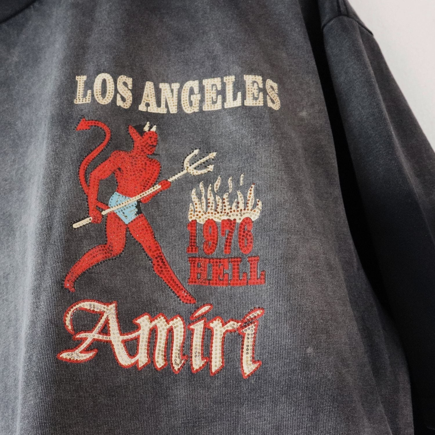 AMIRI Los Angeles Devil Graphic T-Shirt