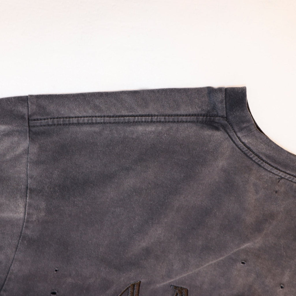 AMIRI Distressed Washed Short-Sleeve T-Shirt