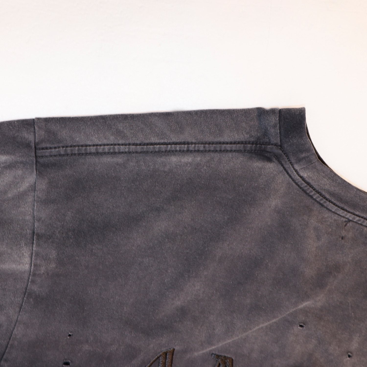 AMIRI Distressed Washed Short-Sleeve T-Shirt