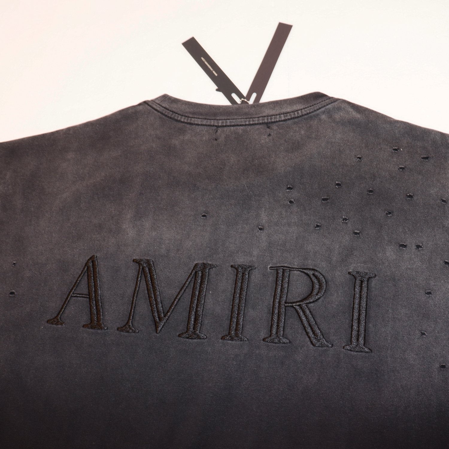 AMIRI Distressed Washed Short-Sleeve T-Shirt