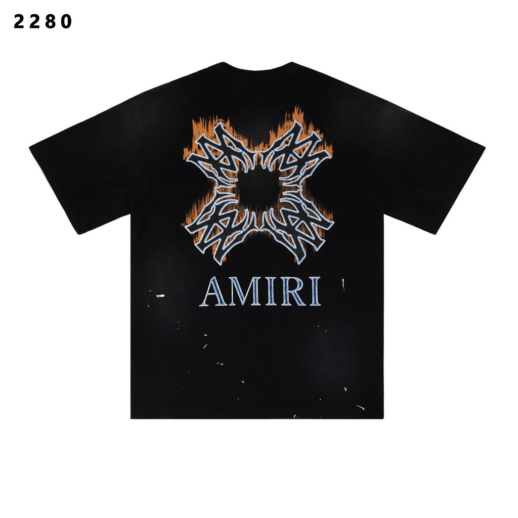 AMIRI Quad Flames Graphic T-Shirt