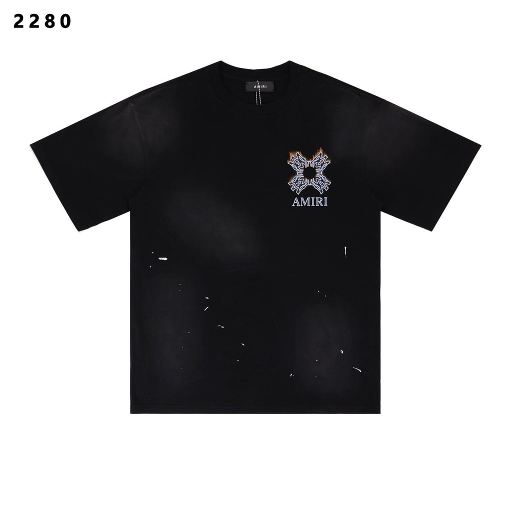 AMIRI Quad Flames Graphic T-Shirt