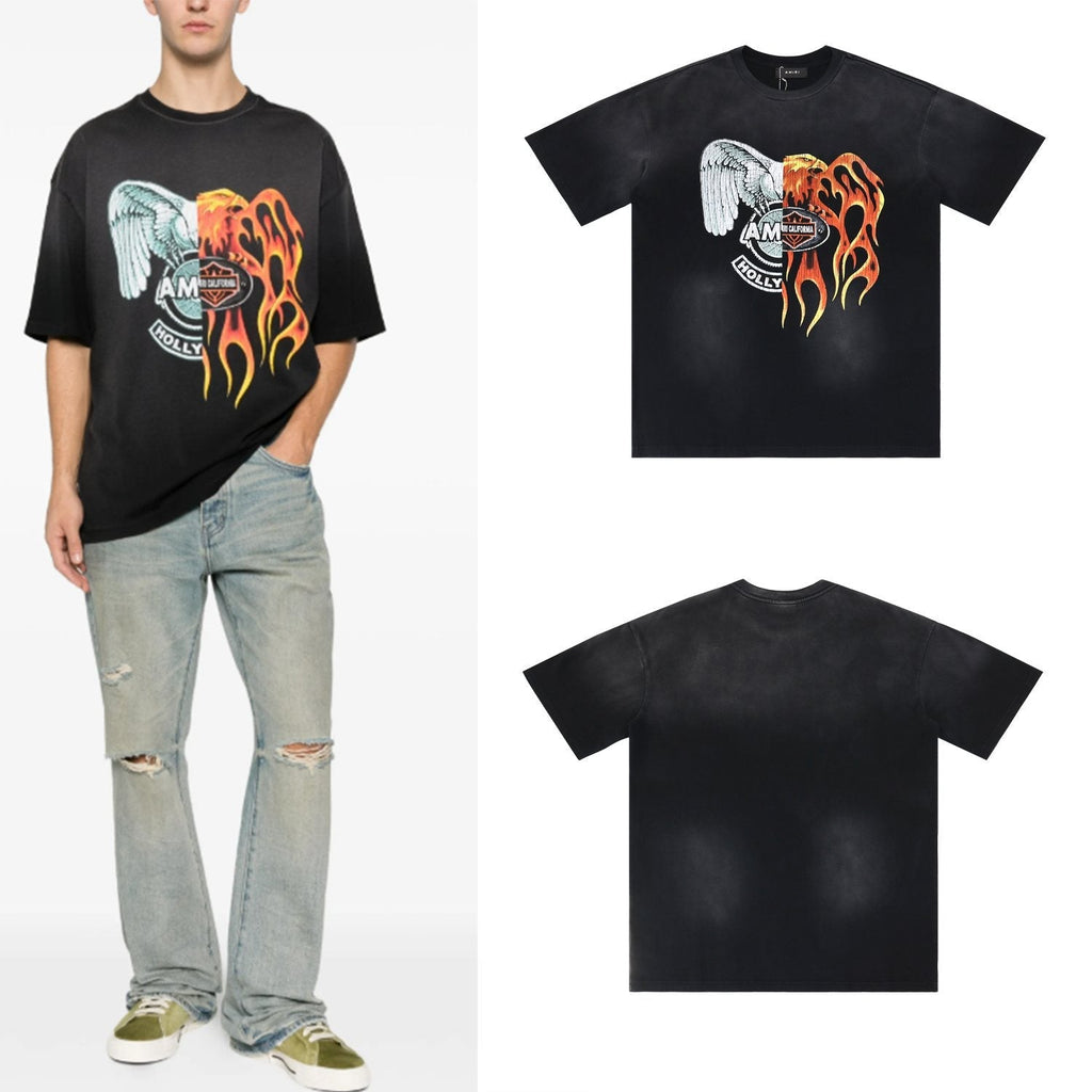AMIRI Eagle Graphic Short-Sleeve T-Shirt