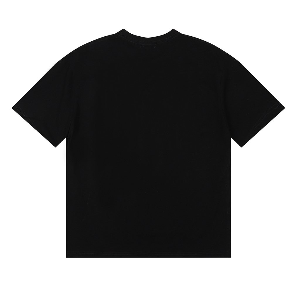 AMIRI Blue Wordmark Short-Sleeve T-Shirt