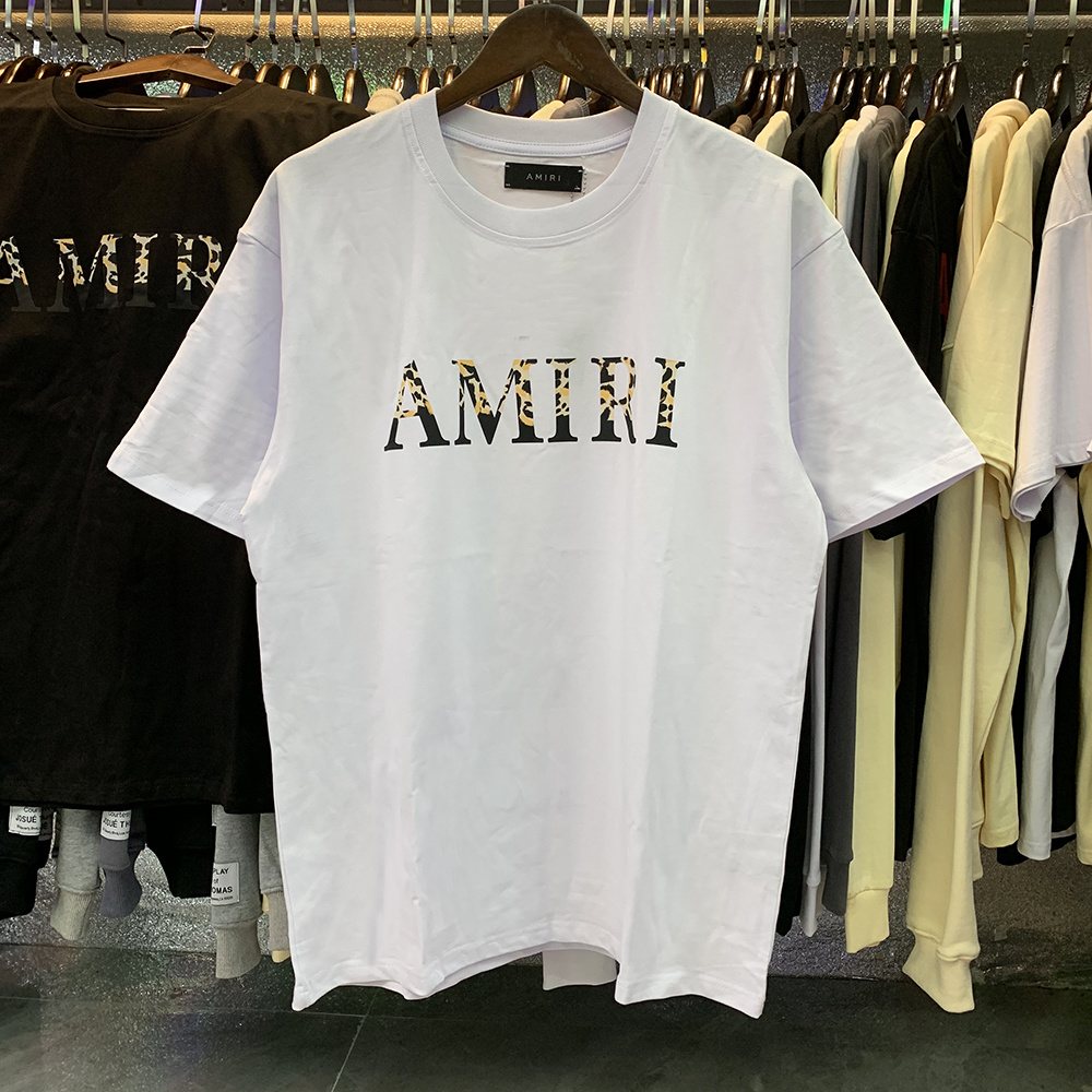 AMIRI Leopard Graphic T-Shirt