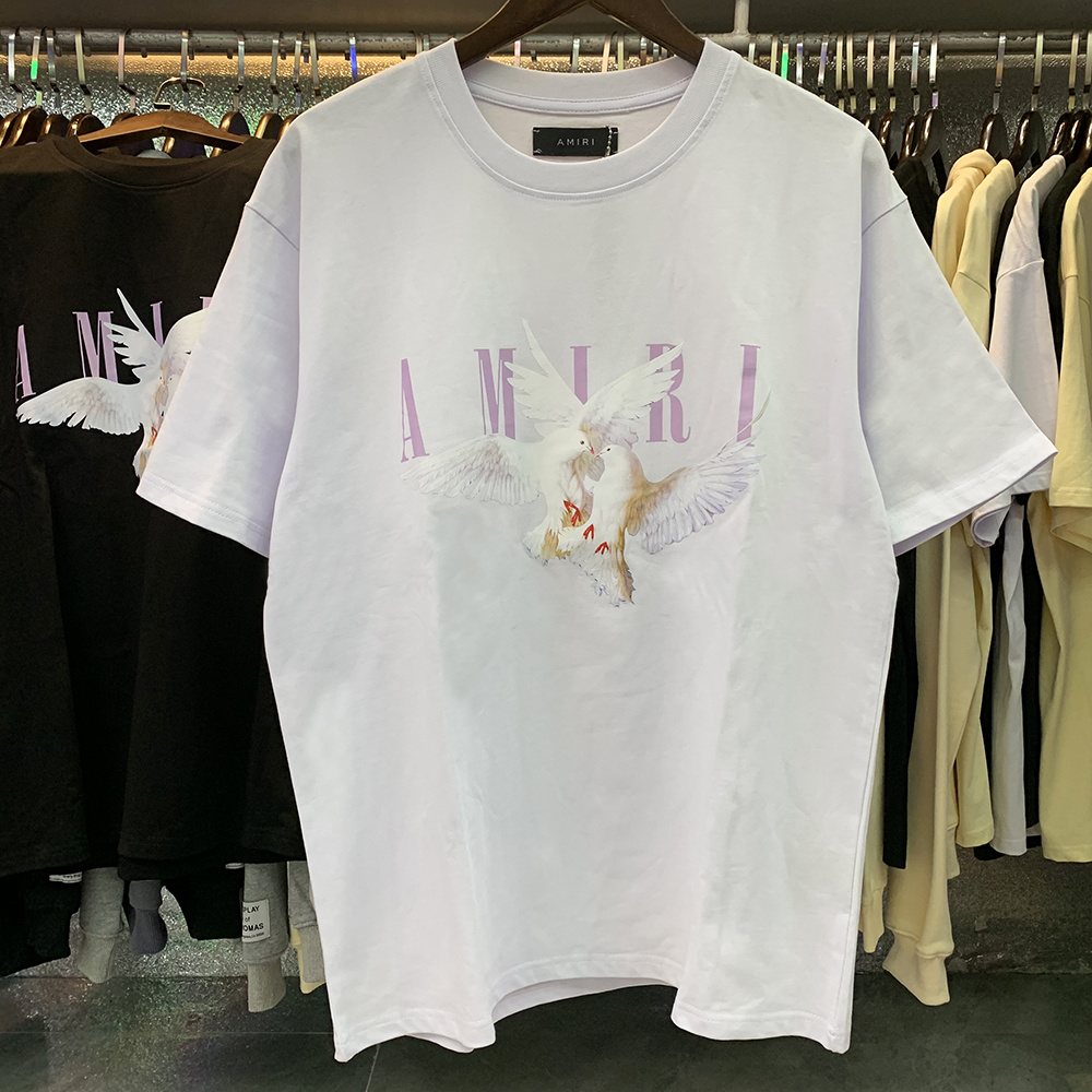 AMIRI Dove Graphic Short-Sleeve T-Shirt