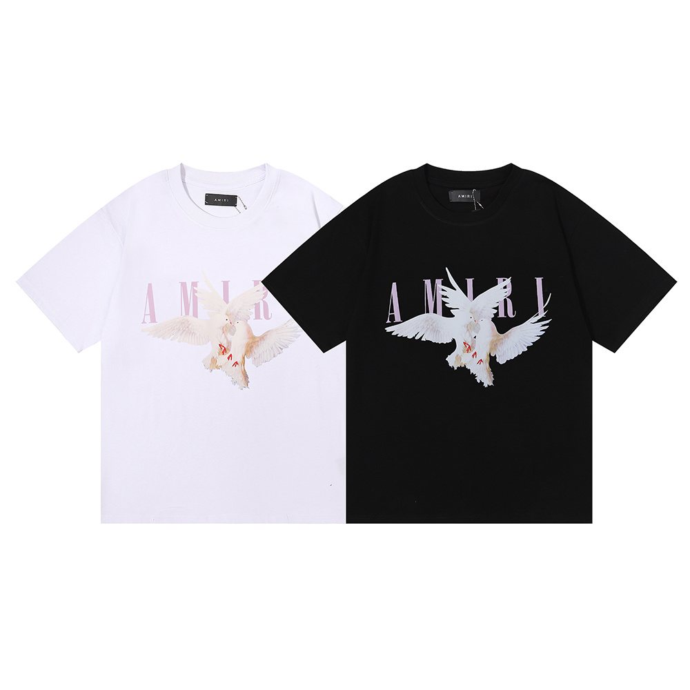 AMIRI Dove Graphic Short-Sleeve T-Shirt