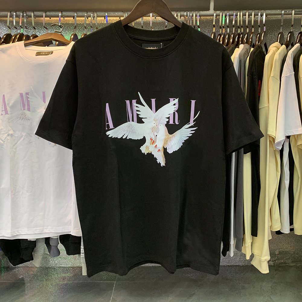 AMIRI Dove Graphic Short-Sleeve T-Shirt