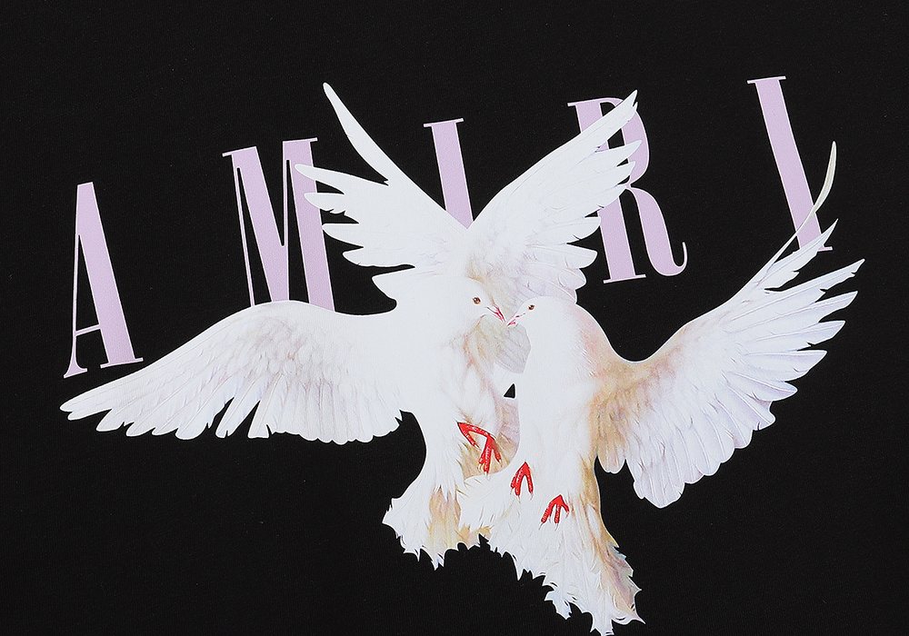 AMIRI Dove Graphic Short-Sleeve T-Shirt