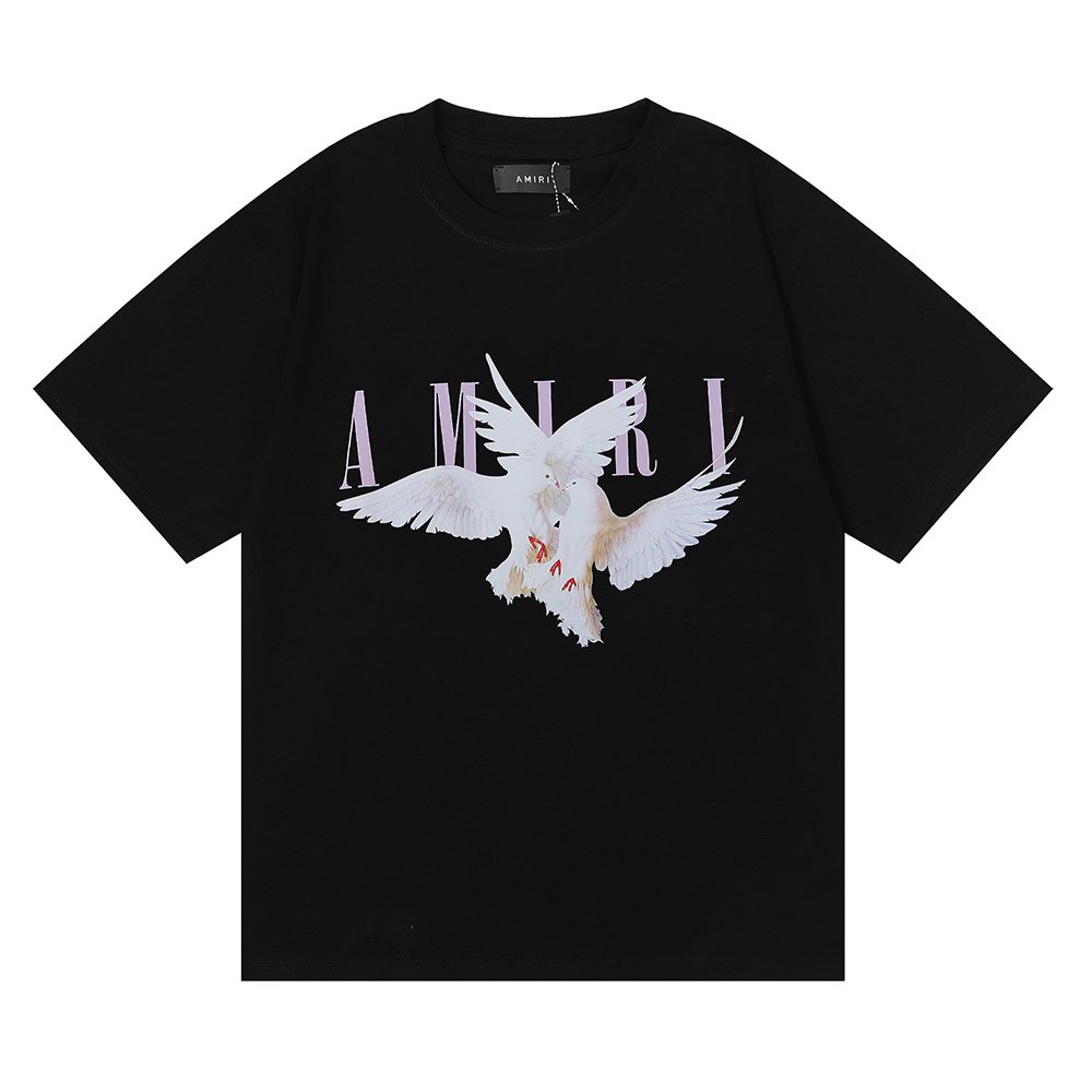 AMIRI Dove Graphic Short-Sleeve T-Shirt