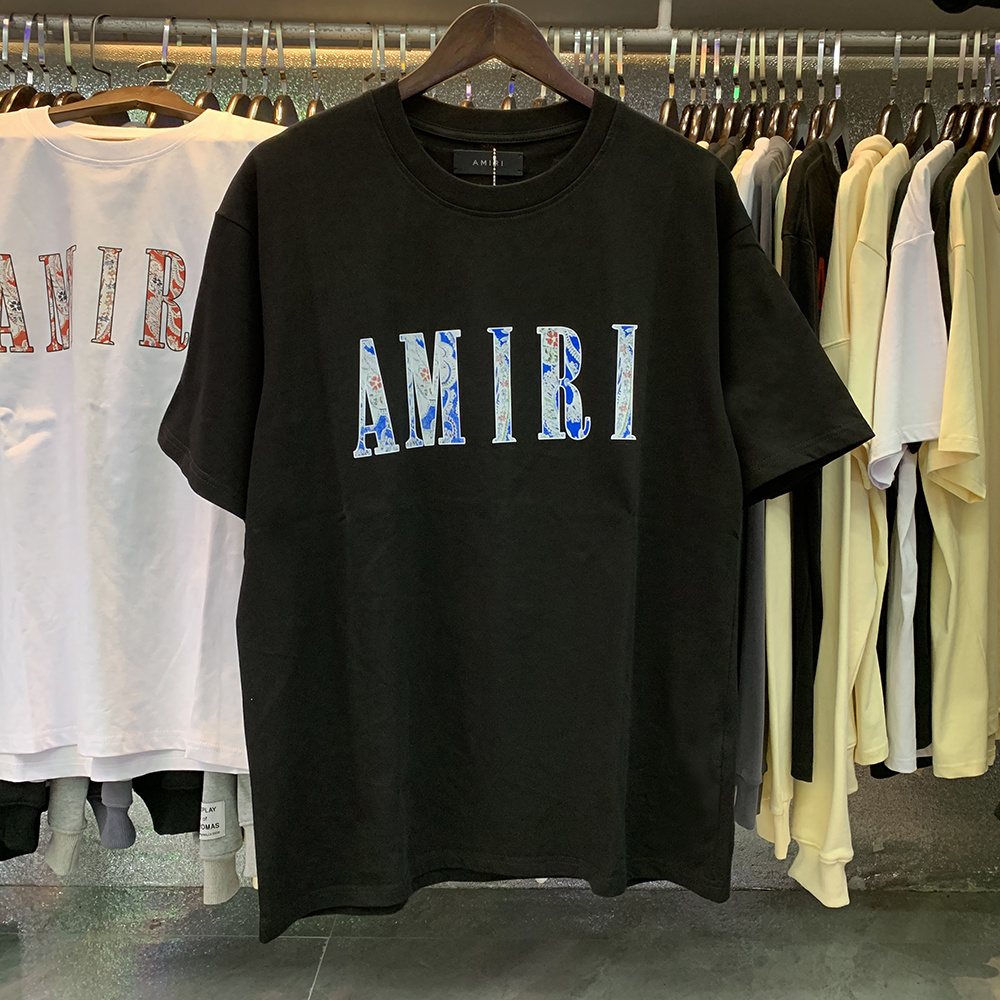 AMIRI Paisley Graphic Short-Sleeve T-Shirt